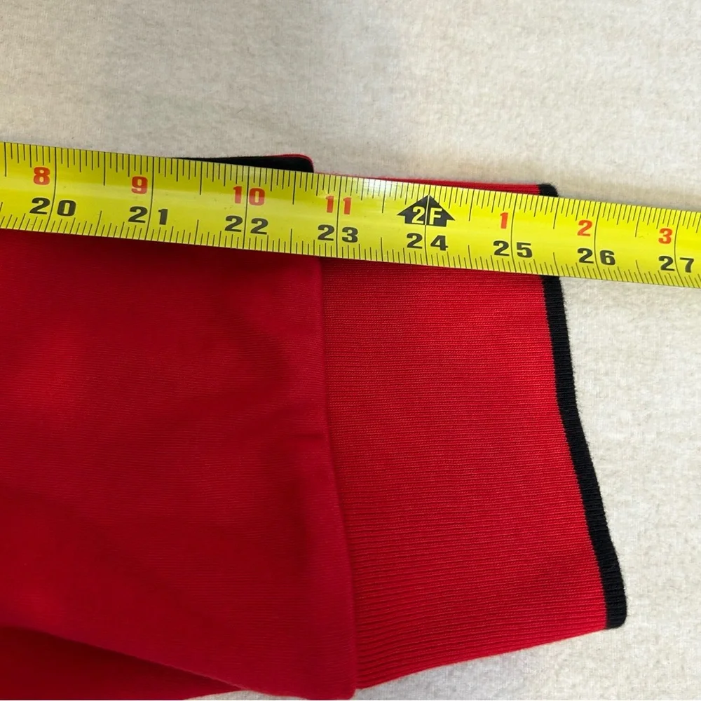 Polo Ralph Lauren Performance Contrast Tip Lightweight Red Full-Zip Track Jacket